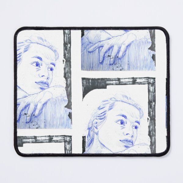 Item preview, Illustration portrait of a pretty woman with a loving look designed and sold by Arthur Loeuil.