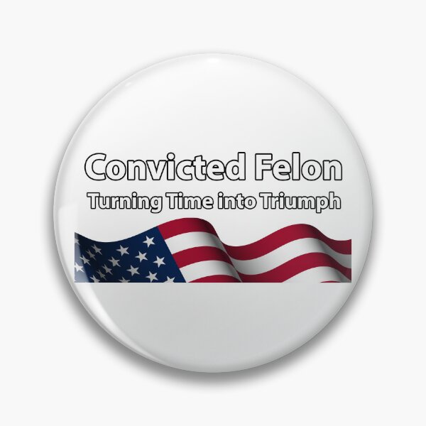Item preview, Convicted Felon: Turning Time into Triumph, Funny Ballot Paper Voting Humor T-Shirt designed and sold by primtawan.