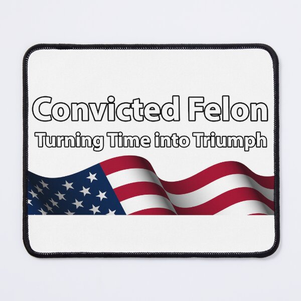 Item preview, Convicted Felon: Turning Time into Triumph, Funny Ballot Paper Voting Humor T-Shirt designed and sold by primtawan.