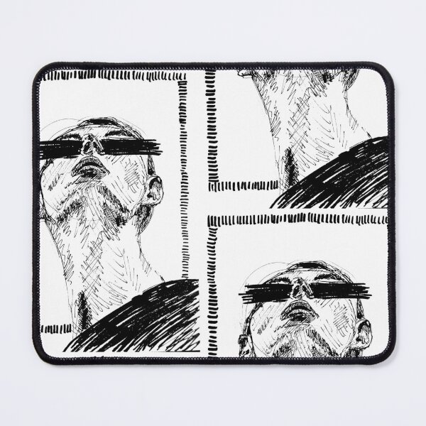 Item preview, Portrait of man without eyes  designed and sold by Arthur Loeuil.