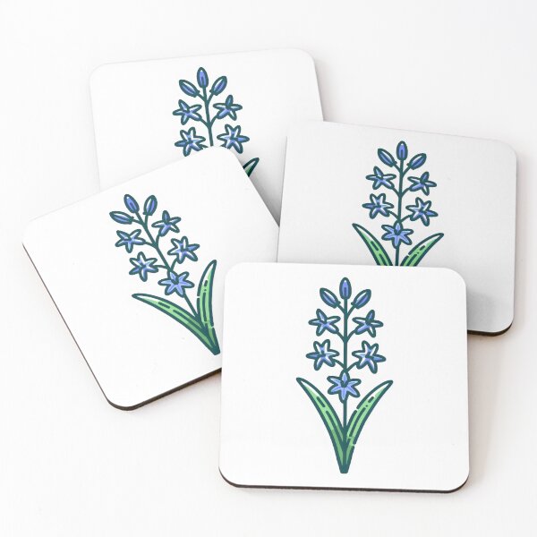 Item preview, Camassia flower designed and sold by Magdalena-7.
