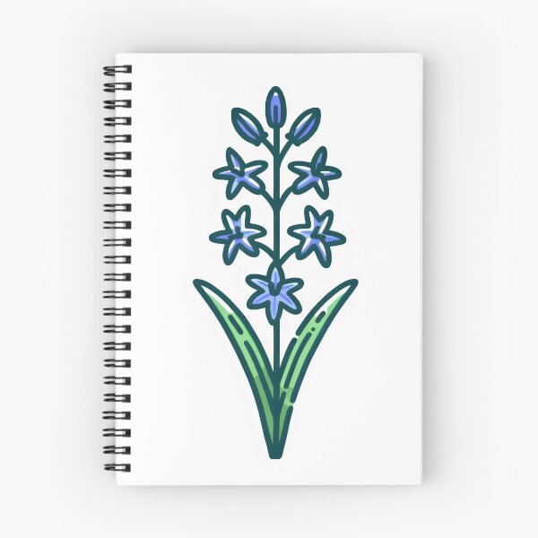 Item preview, Camassia flower designed and sold by Magdalena-7.