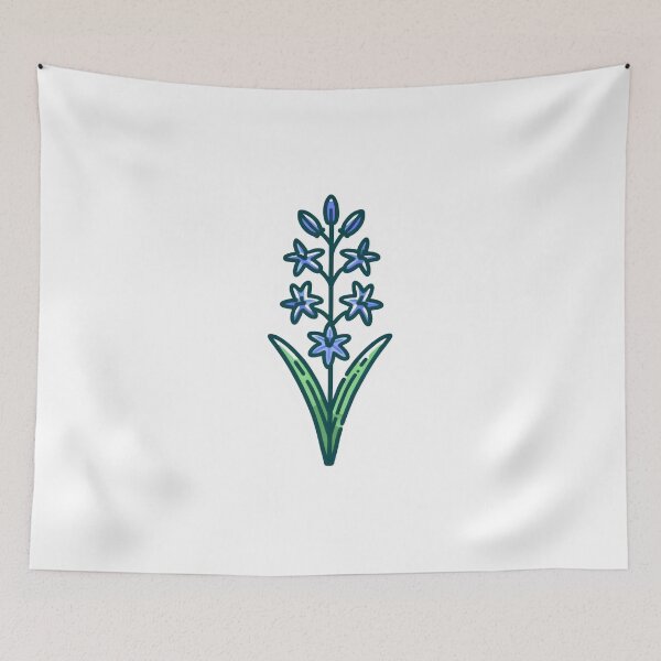 Item preview, Camassia flower designed and sold by Magdalena-7.