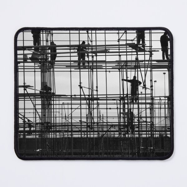 Item preview, Construction workers on scaffolding designed and sold by stevanovicigor.