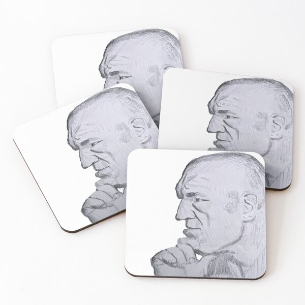 Item preview, Portrait of thoughtful man designed and sold by Arthur Loeuil.