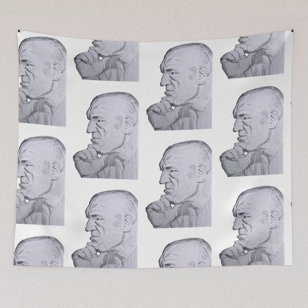 Item preview, Portrait of thoughtful man designed and sold by Arthur Loeuil.
