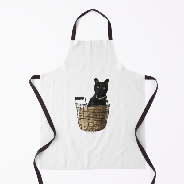 Item preview, Hallie in her basket, black cat designed and sold by Lauracolleen3.