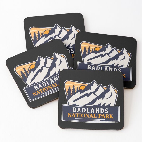 Item preview, Badlands National Park designed and sold by graphic-map.