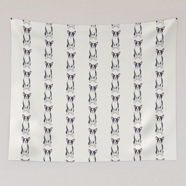 Item preview, Black Boston Terrier art designed and sold by Artofmayara.