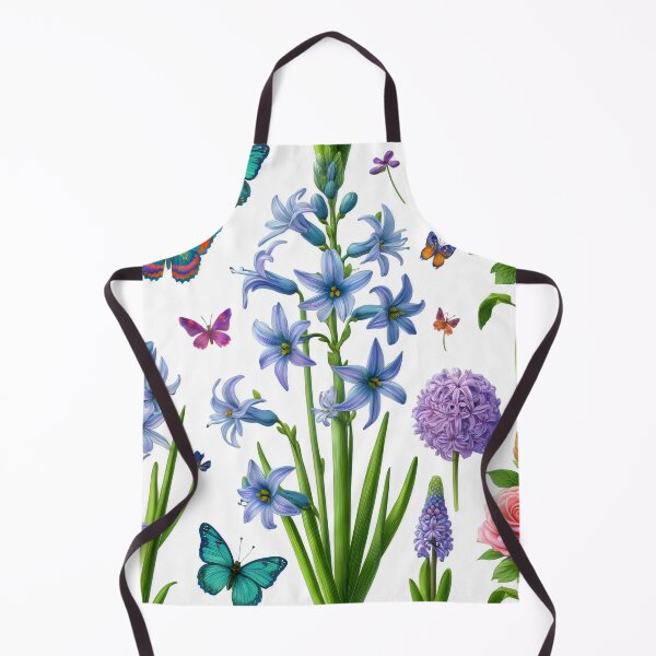 Item preview, Camassia flowers, butterfly designed and sold by Magdalena-7.