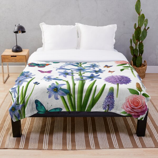 Item preview, Camassia flowers, butterfly designed and sold by Magdalena-7.
