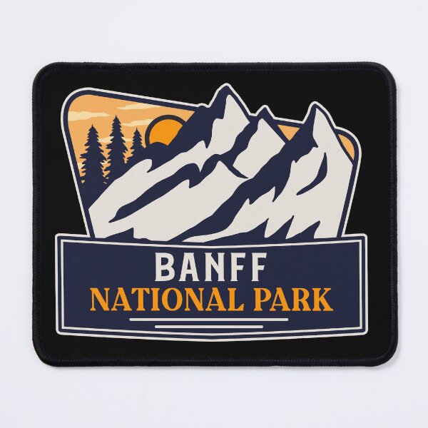 Artikelvorschau, Banff Nationalpark entworfen und verkauft von graphic-map.