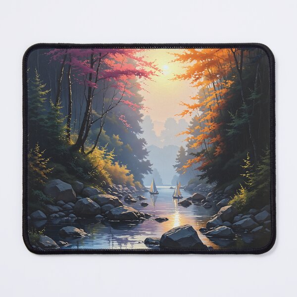 Item preview, Tranquil Fusion at Twilight's Edge designed and sold by PanoramaPrints.