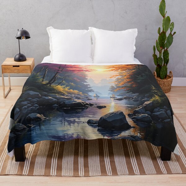 Item preview, Tranquil Fusion at Twilight's Edge designed and sold by PanoramaPrints.