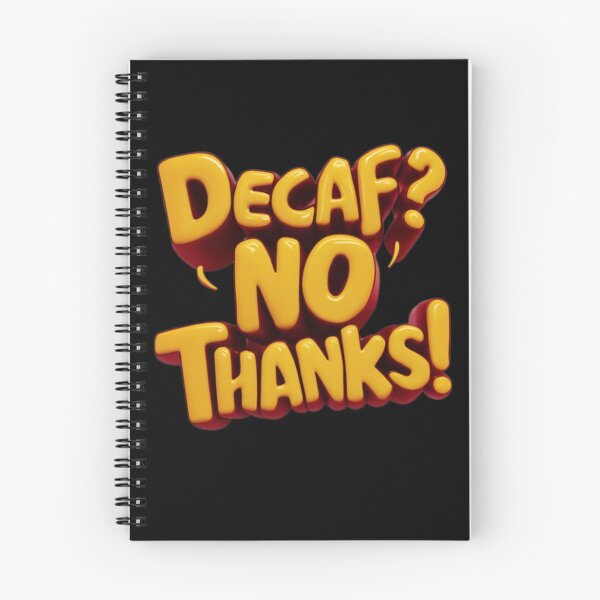 Item preview, Decaf No Thanks - Coffee Lover designed and sold by vk09.