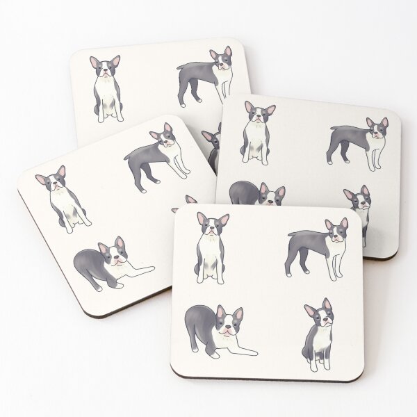 Item preview, Gray boston terrier pack  designed and sold by Artofmayara.