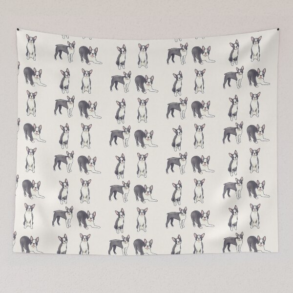 Item preview, Gray boston terrier pack  designed and sold by Artofmayara.