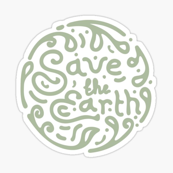 Item preview, Save the Earth designed and sold by chuseco3.