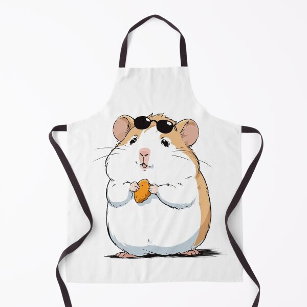 Item preview, Cool Hamster with Sunglasses and Snack designed and sold by Animepic222.
