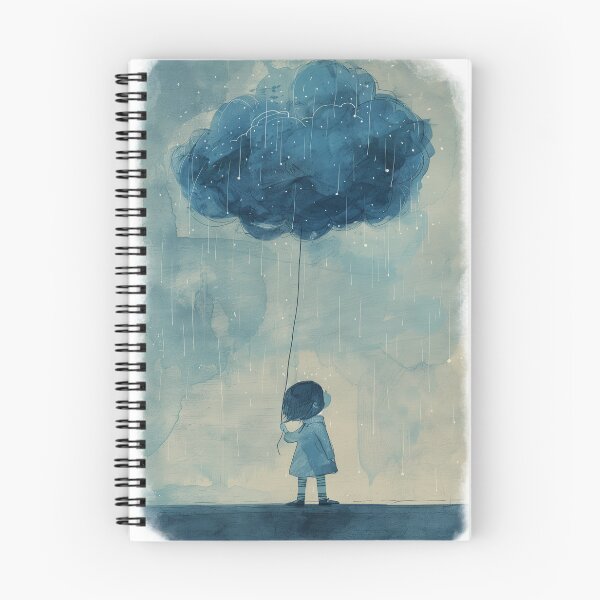 Item preview, Cloud Balloon Girl designed and sold by NerdyBerlin.