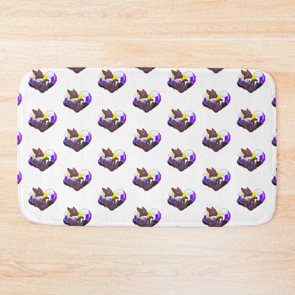 Item preview, Non-Binary Pixel Heart Melog designed and sold by HauntedMelog.