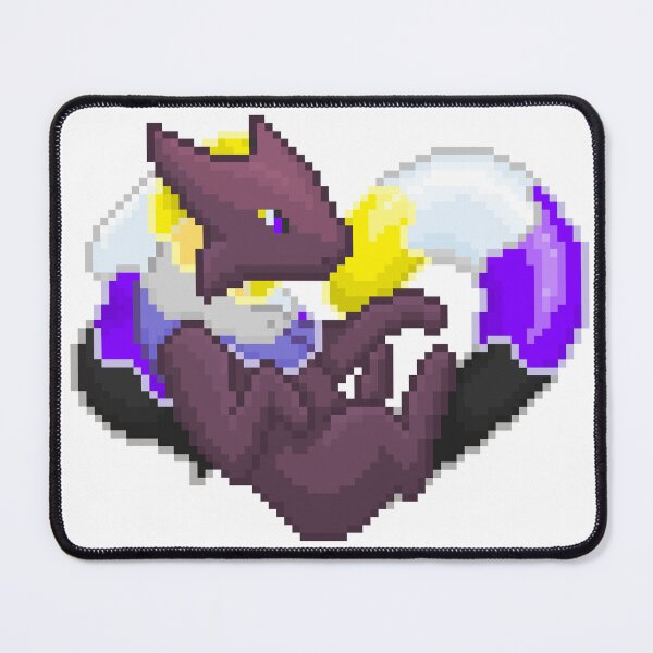 Item preview, Non-Binary Pixel Heart Melog designed and sold by HauntedMelog.