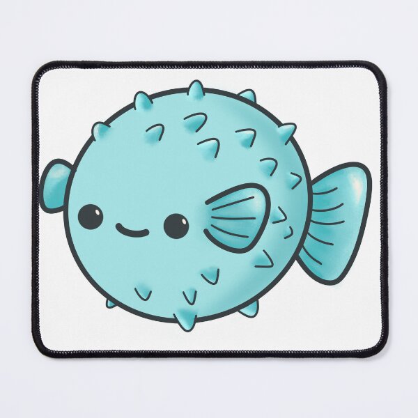Item preview, pufferfish designed and sold by LisaTrincaArt.