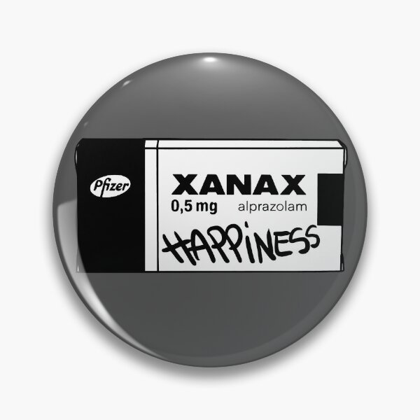 Item preview, Xanax = Happiness designed and sold by Mary Xan.