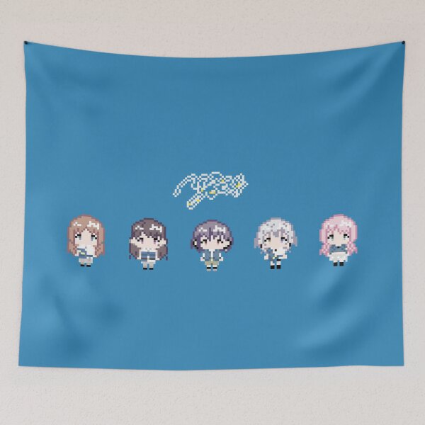 Item preview, Bang Dream ! MyGo!!!!! pixel art designed and sold by travelgorgor.