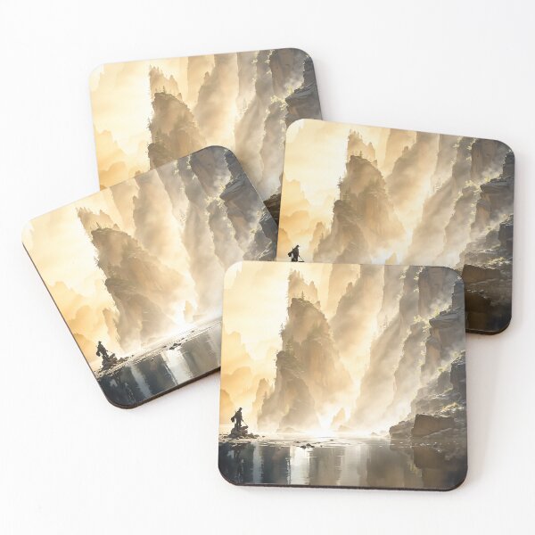 Item preview, Serene Waterfall Majesty: Immersive Nature Palette designed and sold by PanoramaPrints.