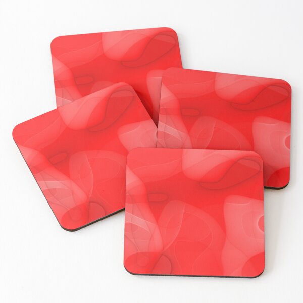 Item preview, Abstraction " red wave 3 " designed and sold by Gluecknika.
