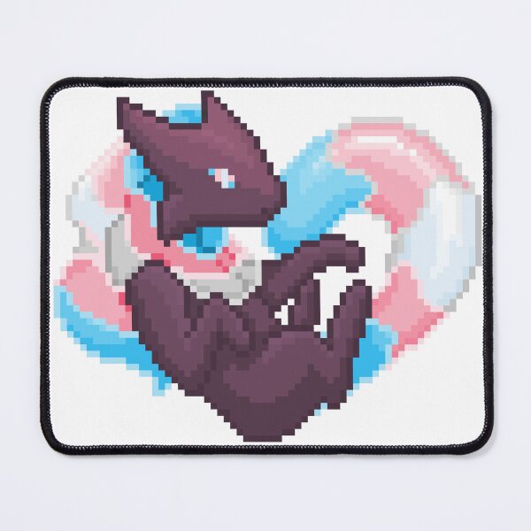 Item preview, Trans Pixel Heart Melog designed and sold by HauntedMelog.
