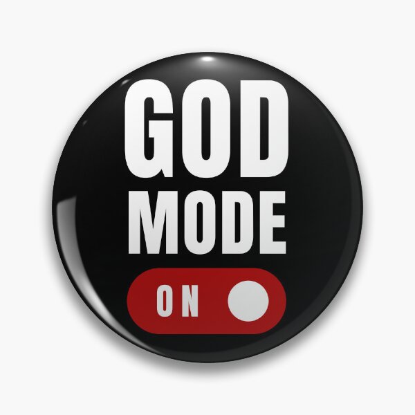Item preview, God Mode On designed and sold by JillySheeks.