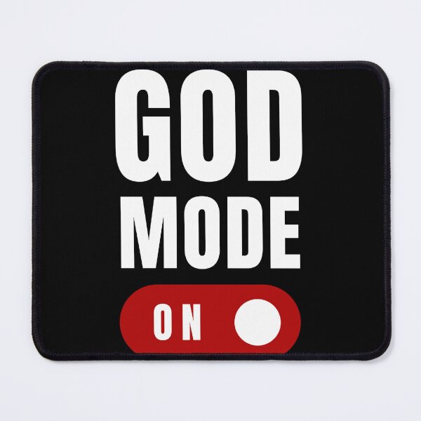 Item preview, God Mode On designed and sold by JillySheeks.