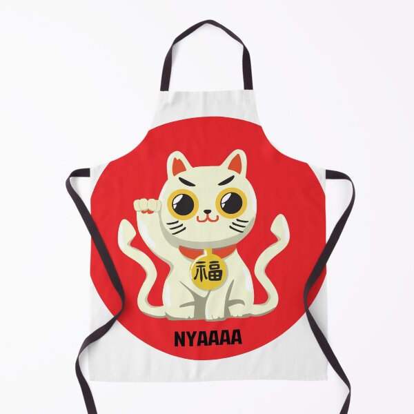 Item preview, Nyaaaa Japanese Cat Ferzker Design designed and sold by Ferzker-Artist.