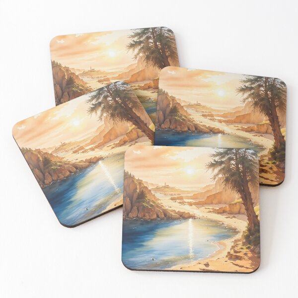 Item preview, Desert's Serene Embrace designed and sold by PanoramaPrints.