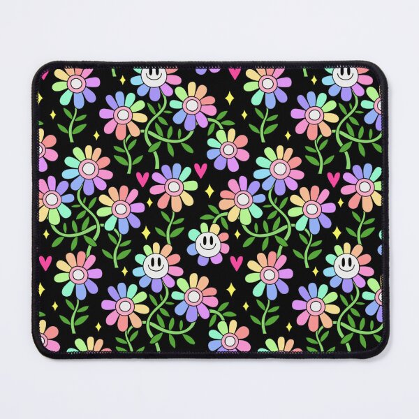 Item preview, Pastel Rainbow Flower Pattern 4 designed and sold by everything4eva.