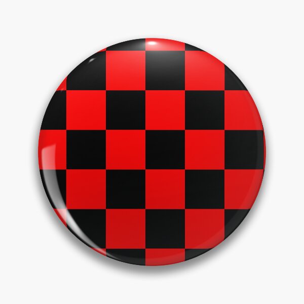 Item preview, Checkered - Black and Red designed and sold by JustPatterns2.