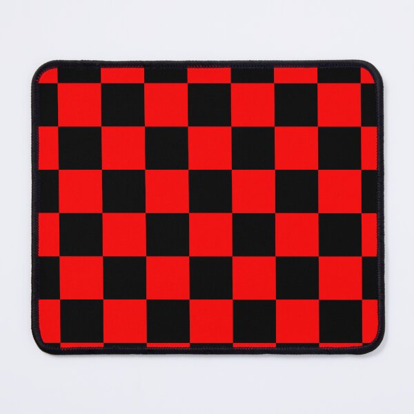 Item preview, Checkered - Black and Red designed and sold by JustPatterns2.