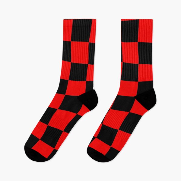 Item preview, Checkered - Black and Red designed and sold by JustPatterns2.