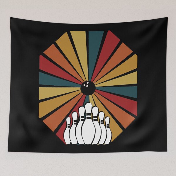 Item preview, Retro Bowling Alley Strike designed and sold by ViViTulip.