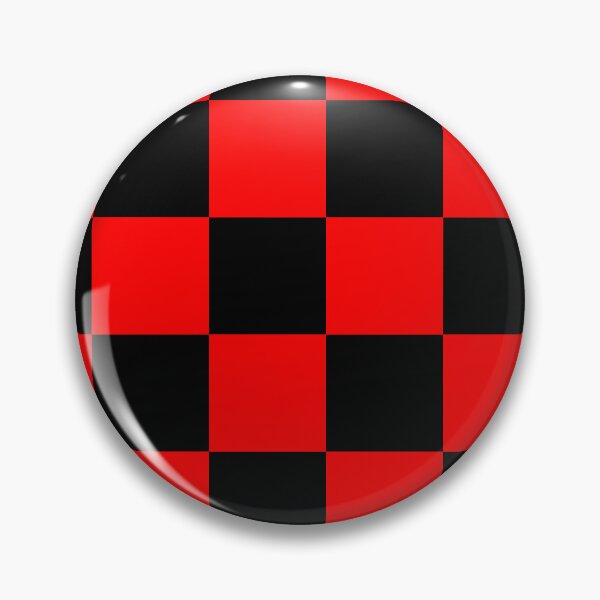 Item preview, Large Checkered - Black and Red designed and sold by JustPatterns2.