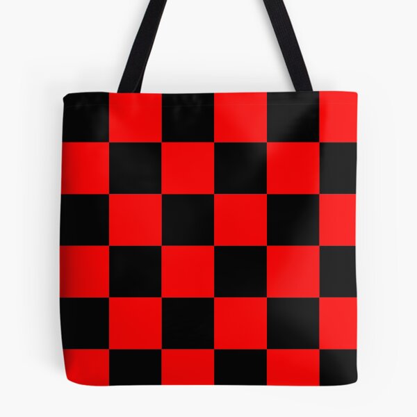 Item preview, Large Checkered - Black and Red designed and sold by JustPatterns2.