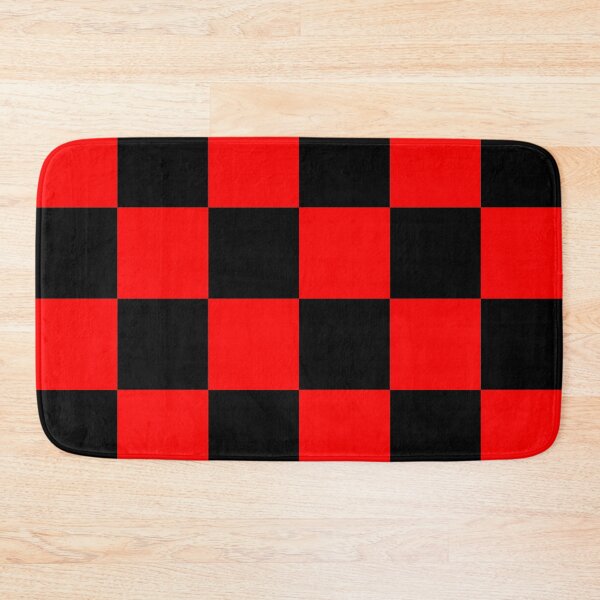 Item preview, Large Checkered - Black and Red designed and sold by JustPatterns2.