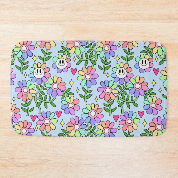 Item preview, Pastel Rainbow Flower Pattern 5 designed and sold by everything4eva.
