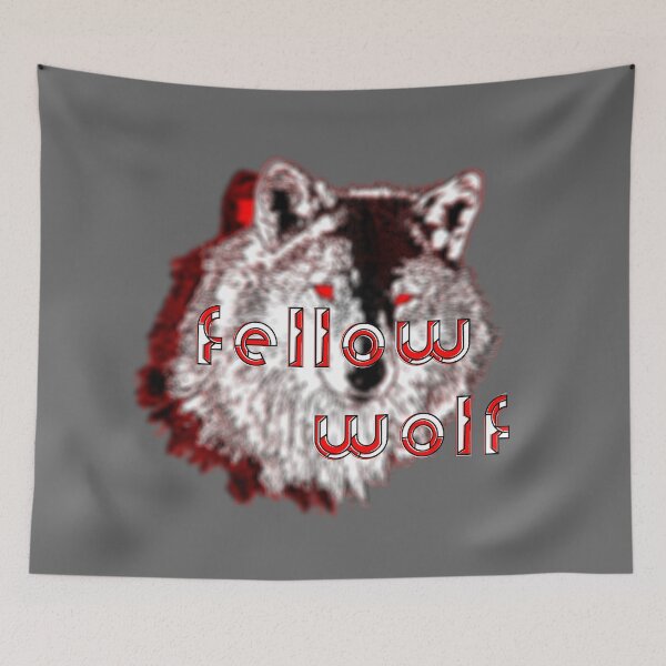 Item preview, fellow angry Wild Head Wolf forest designed and sold by 4rpixs.