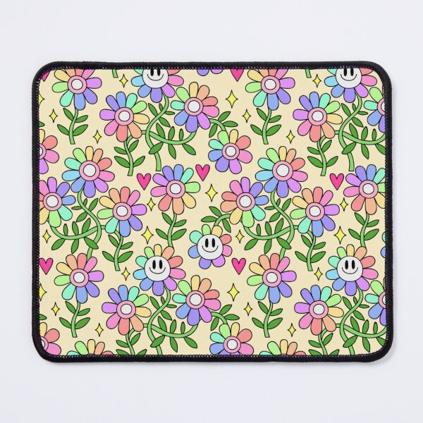 Item preview, Pastel Rainbow Flower Pattern 6 designed and sold by everything4eva.