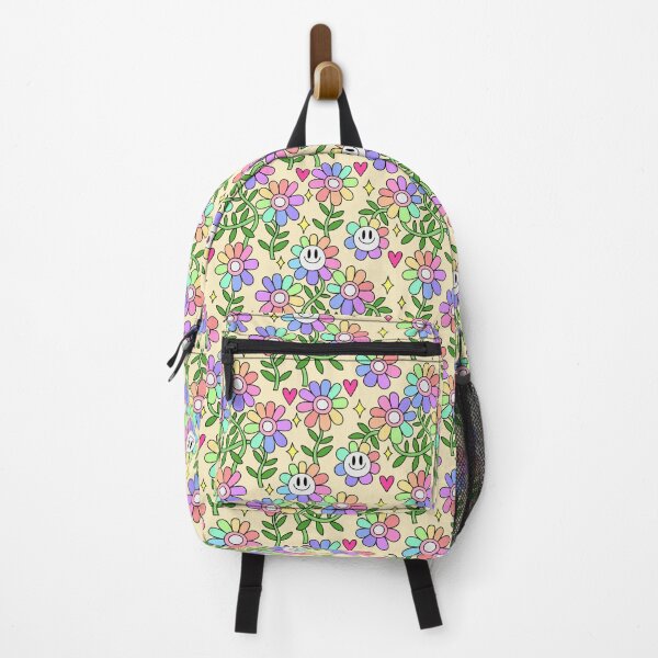 Item preview, Pastel Rainbow Flower Pattern 6 designed and sold by everything4eva.