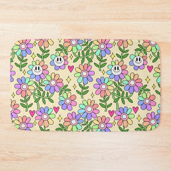 Item preview, Pastel Rainbow Flower Pattern 6 designed and sold by everything4eva.