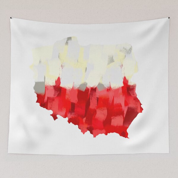 Item preview, Poland Flag Map designed and sold by HappyAli777.